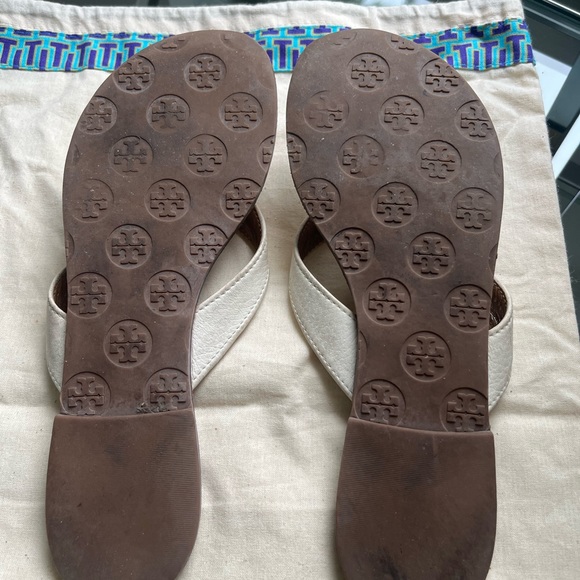 Tory Burch Thora Leather flip flops size 7 - Picture 4 of 6